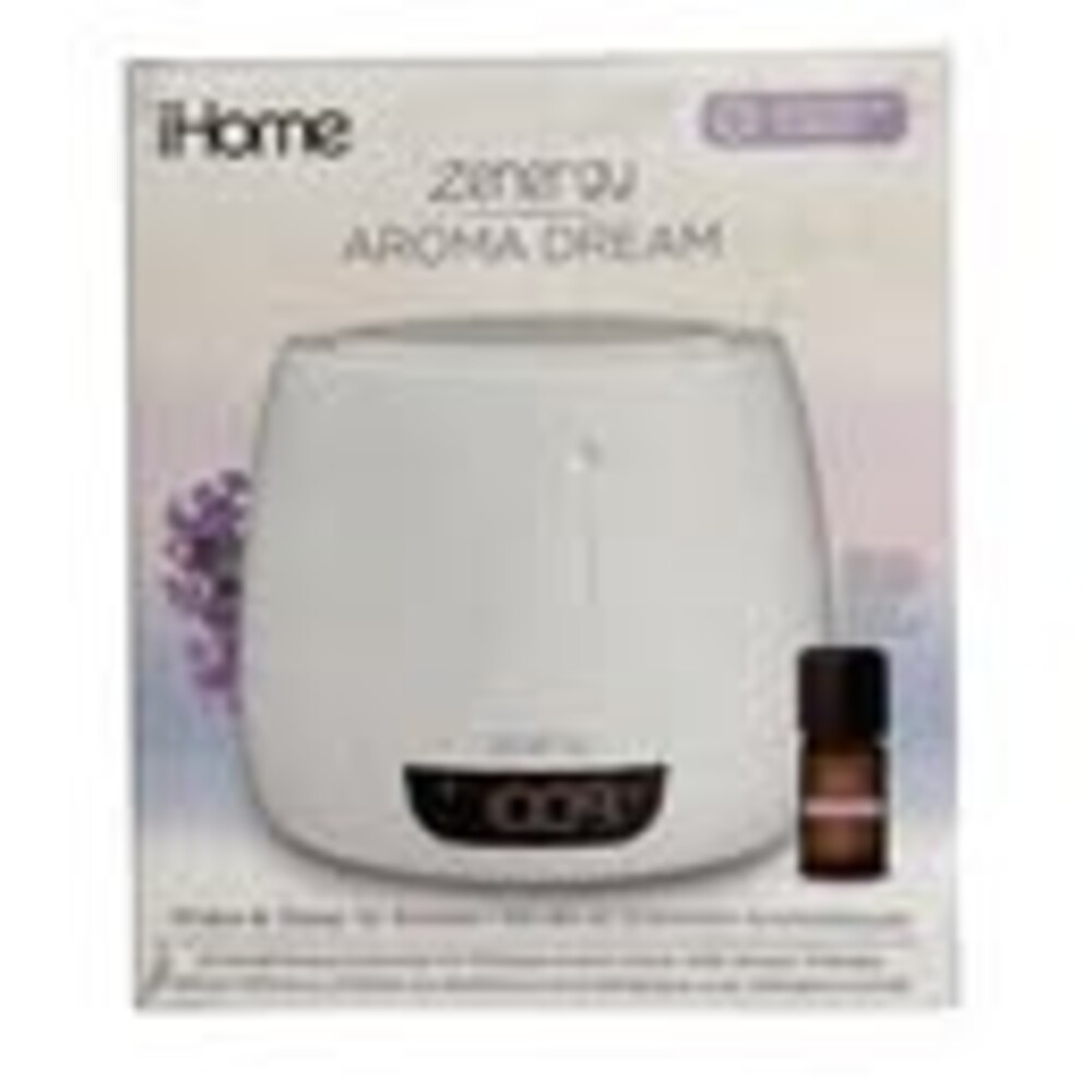iHome Zenergy Aroma Dream Wake & Sleep to Aroma w/ Sound iZA40W